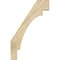 Ekena Millwork 4"W x 22"D x 34"H Merced Rough Sawn Knee Brace, Douglas Fir BRC04X22X34MRC00RDF - alternate 2
